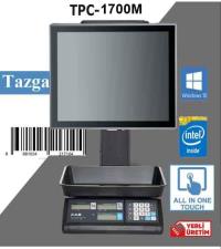 TAZGA TPC-1700MB POS TERAZİ / ÇİFT EKRAN /OKUYUCU / BARKOPOS - 1